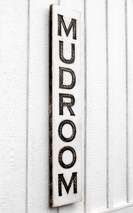 Mudroom Sign - Vertical