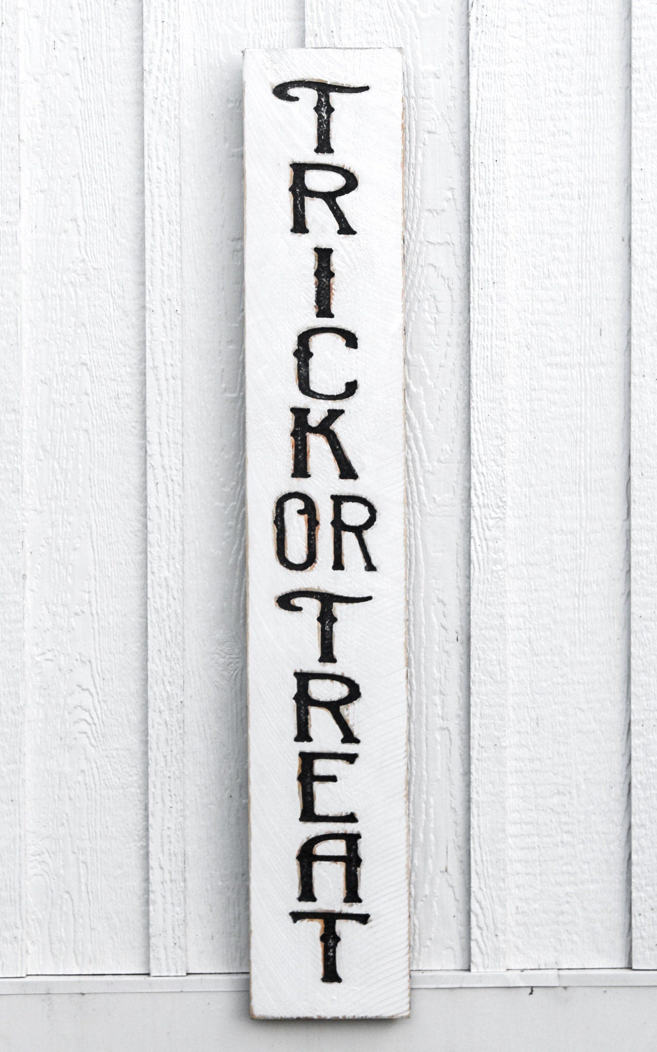 Trick or Treat Sign - Vertical