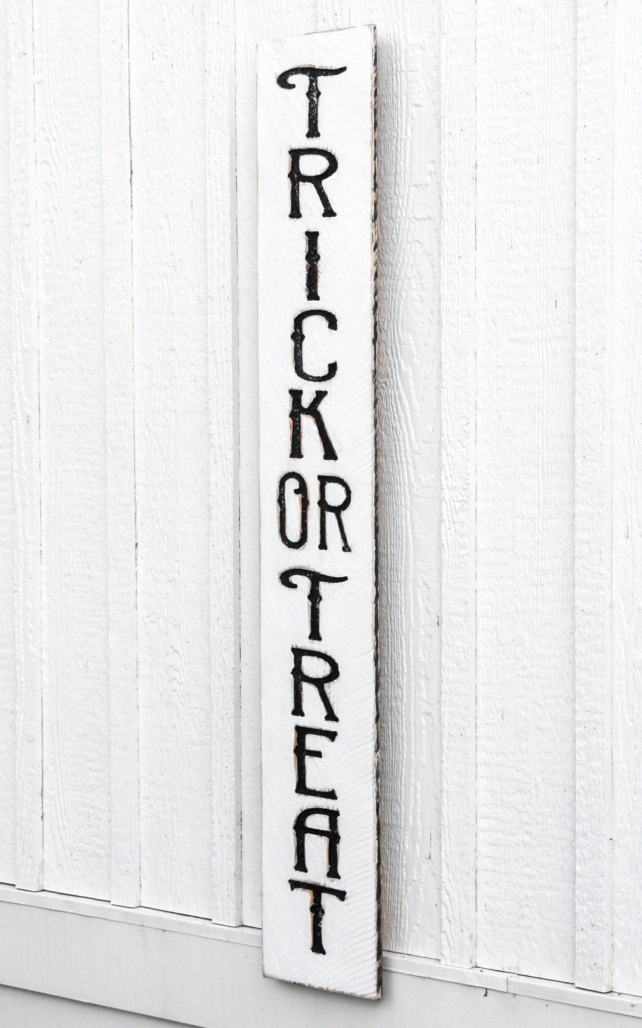 Trick or Treat Sign - Vertical