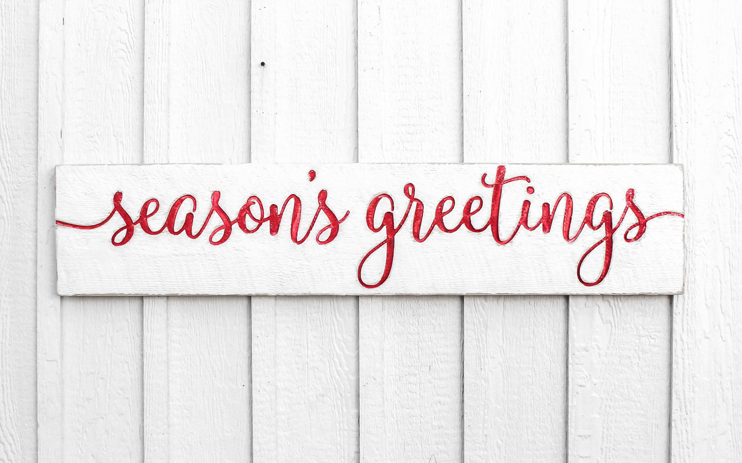 Season's Greetings Sign